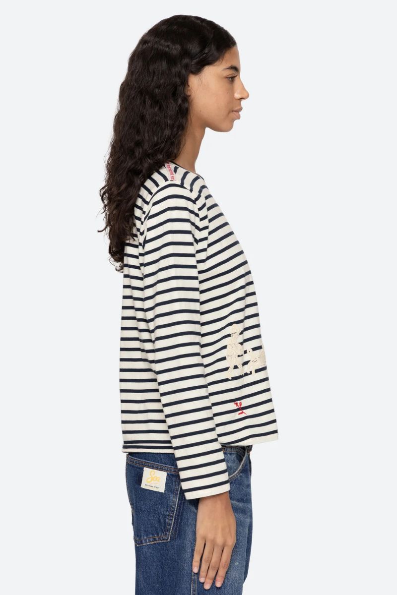 Athena Solid long sleeve t-shirt