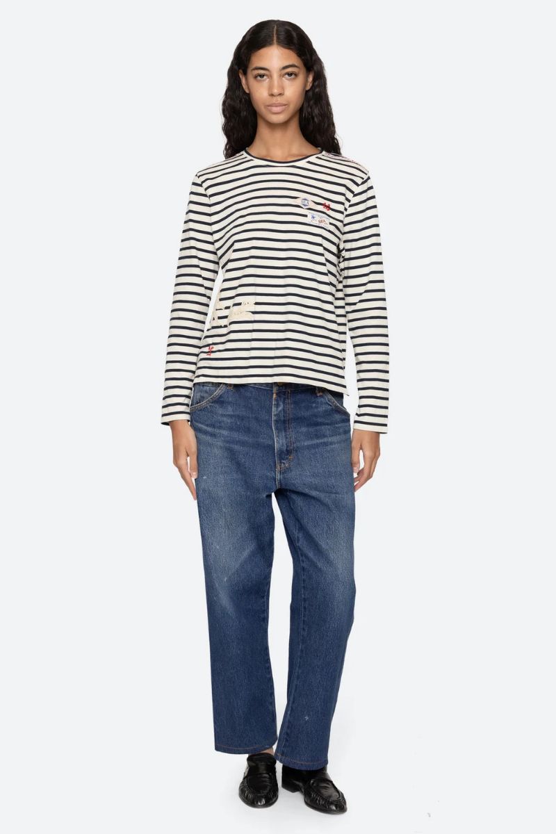 Athena Solid long sleeve t-shirt