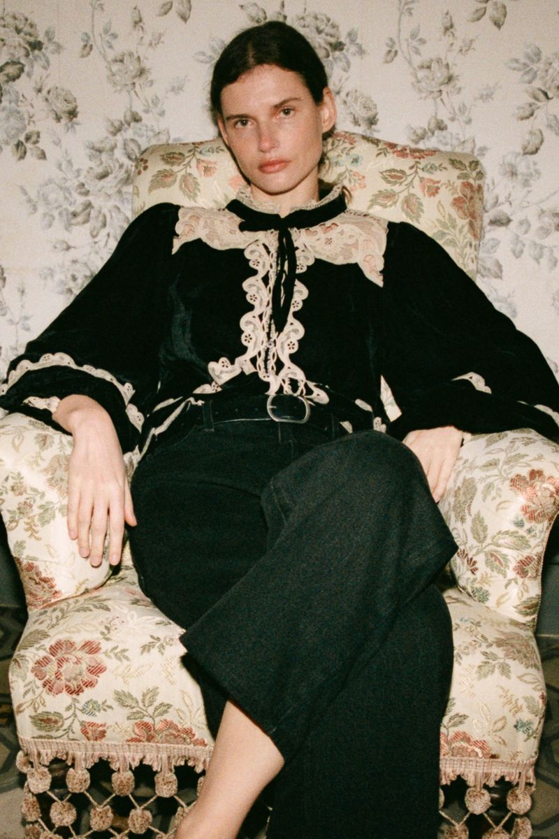 Medina Lace Top - Black