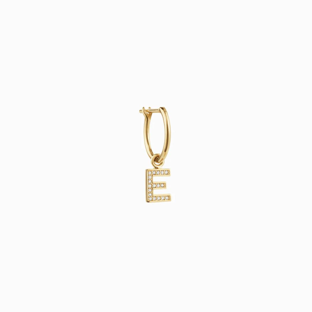 Lettre de Mini E - Earring