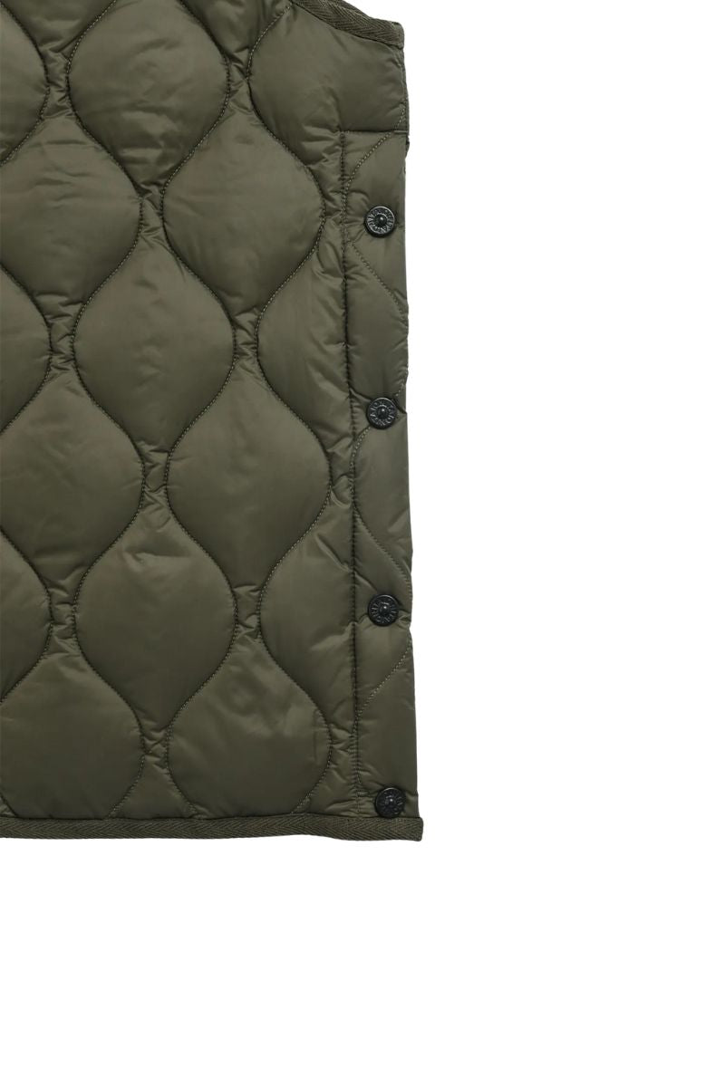 Military Crew Neck Dunvest - Dark Olive