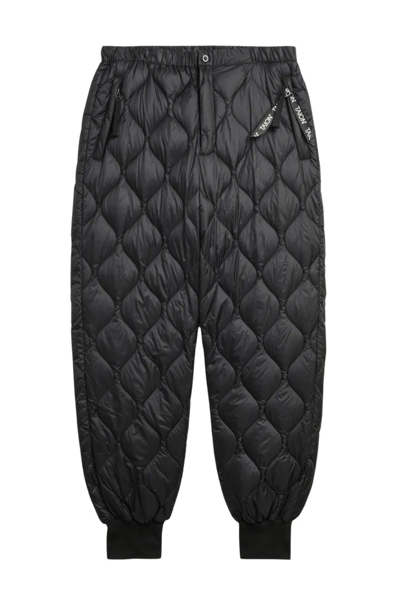 Military Down Bukser - Black
