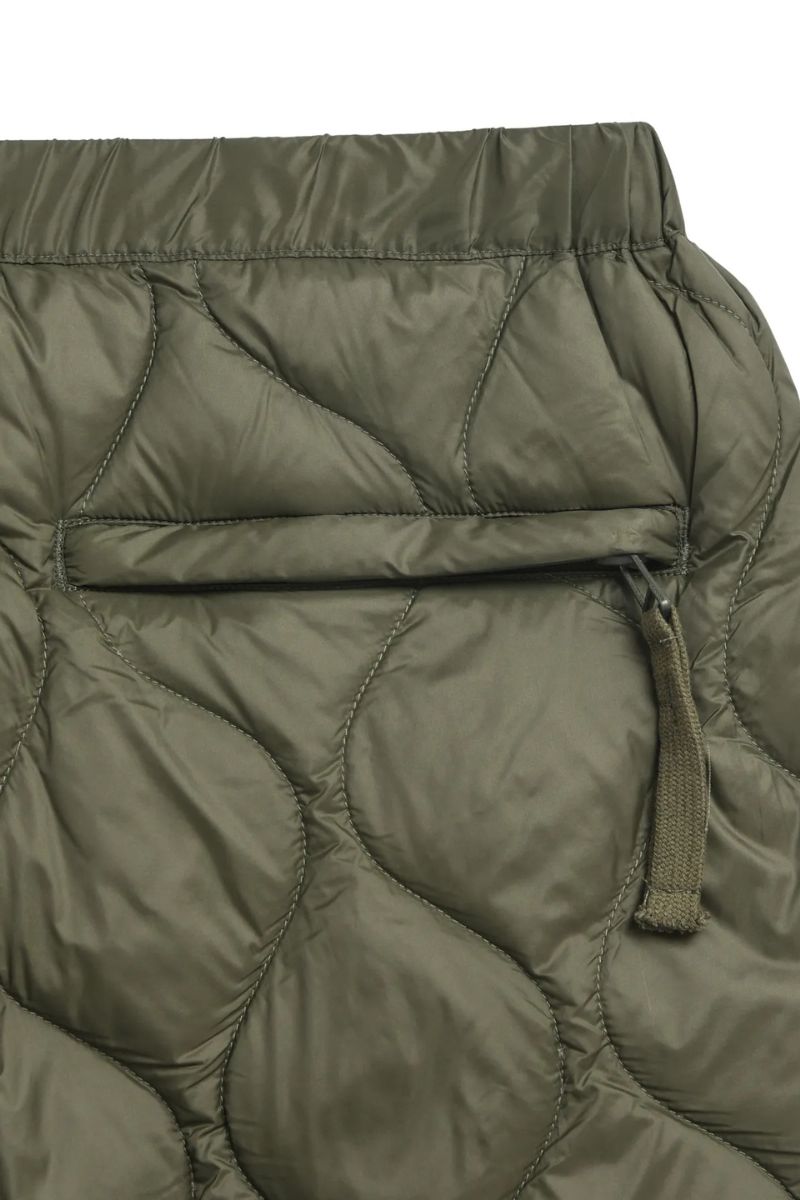 Military Down Pants - Dark Olive