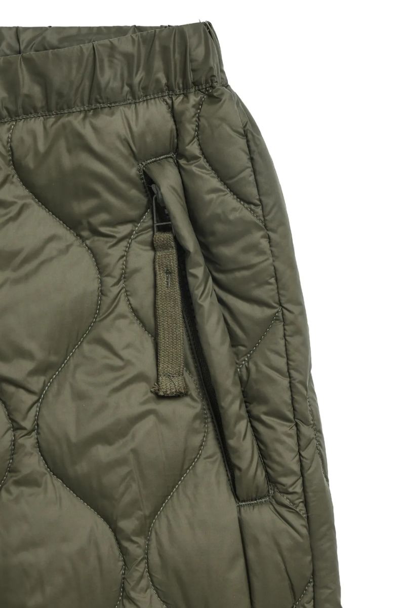 Military Down Pants - Dark Olive