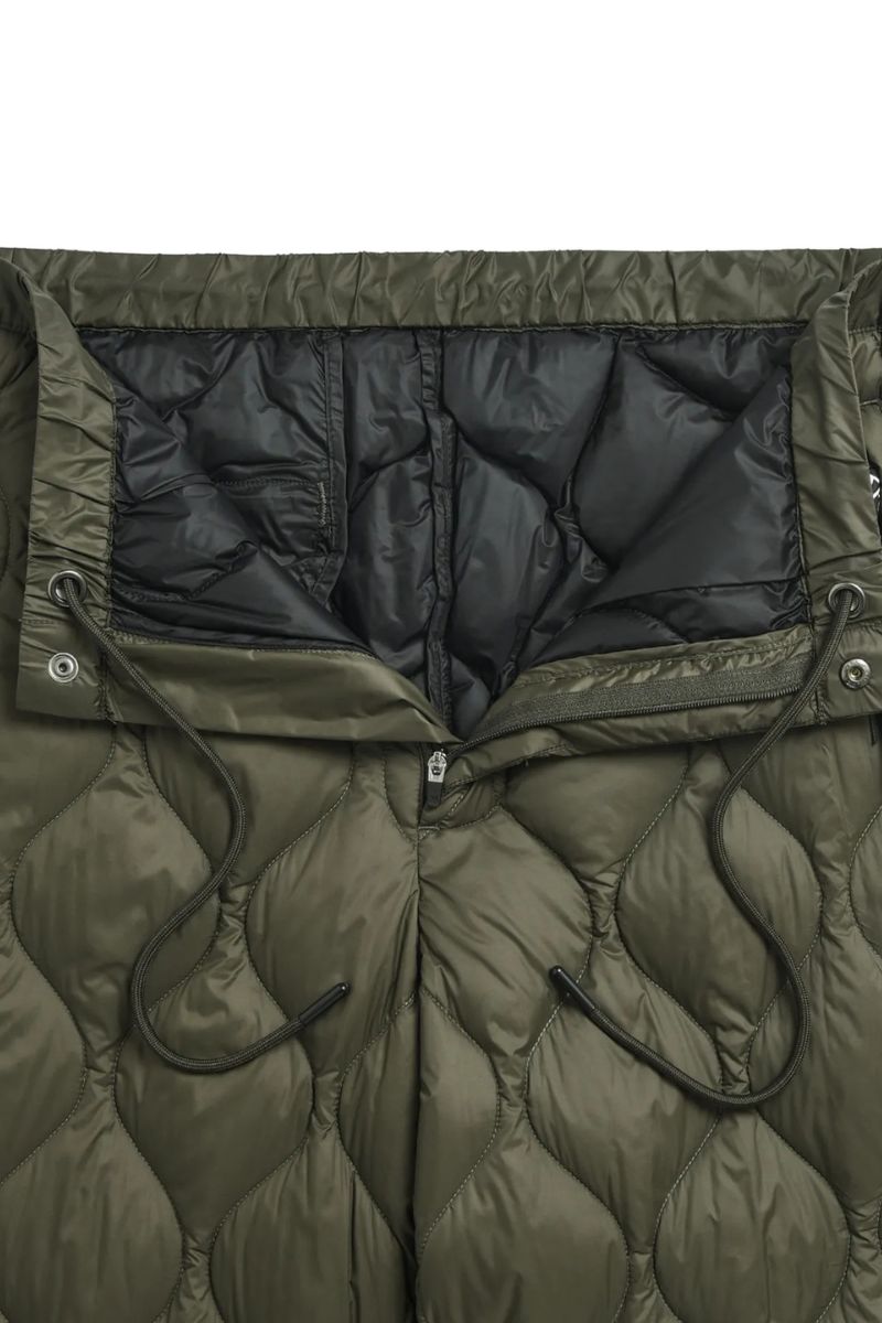 Military Down Pants - Dark Olive
