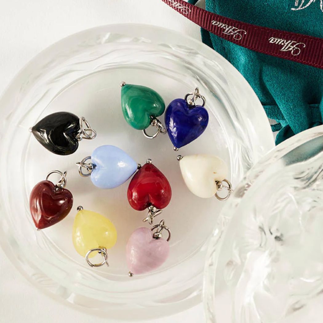 Uma Vedhæng - Red Jasper Sølv