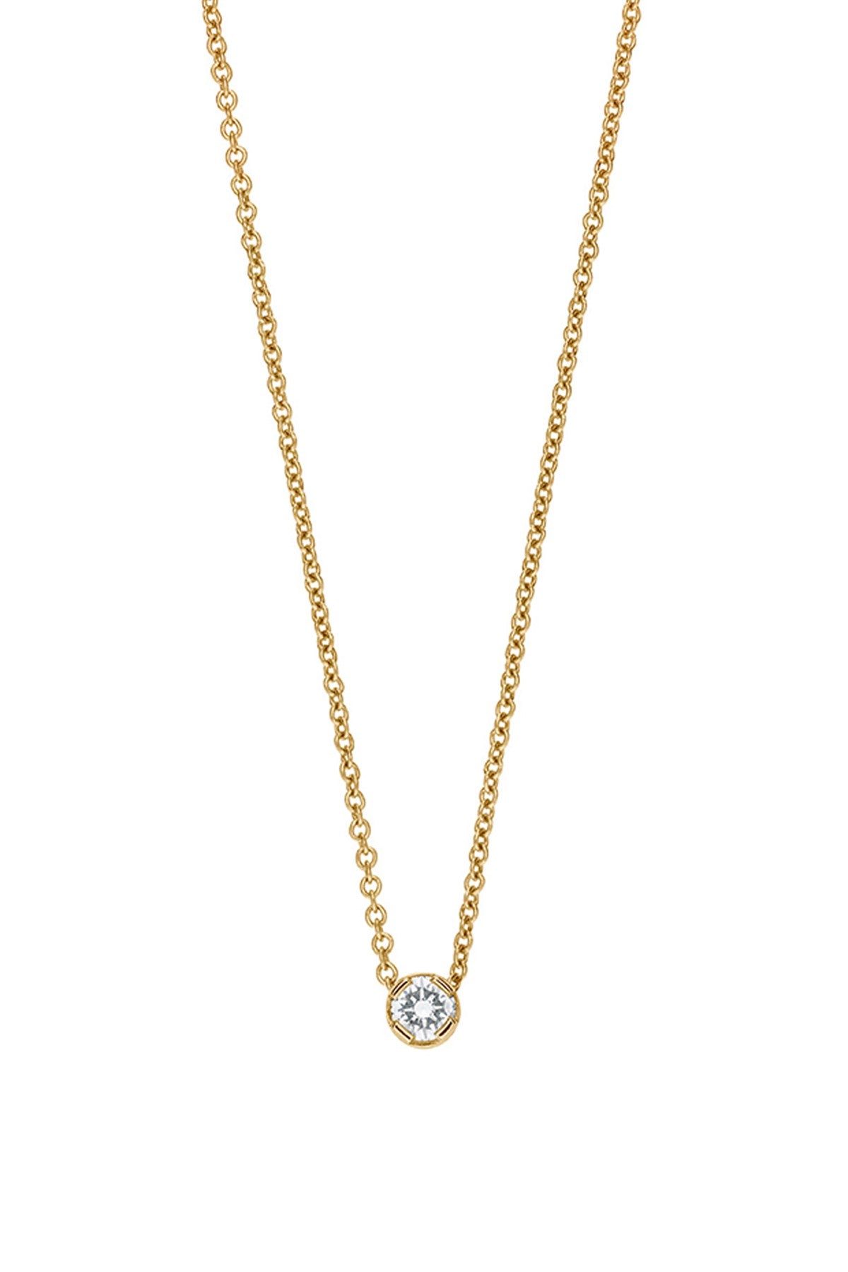 Diamant Simple Halskæde