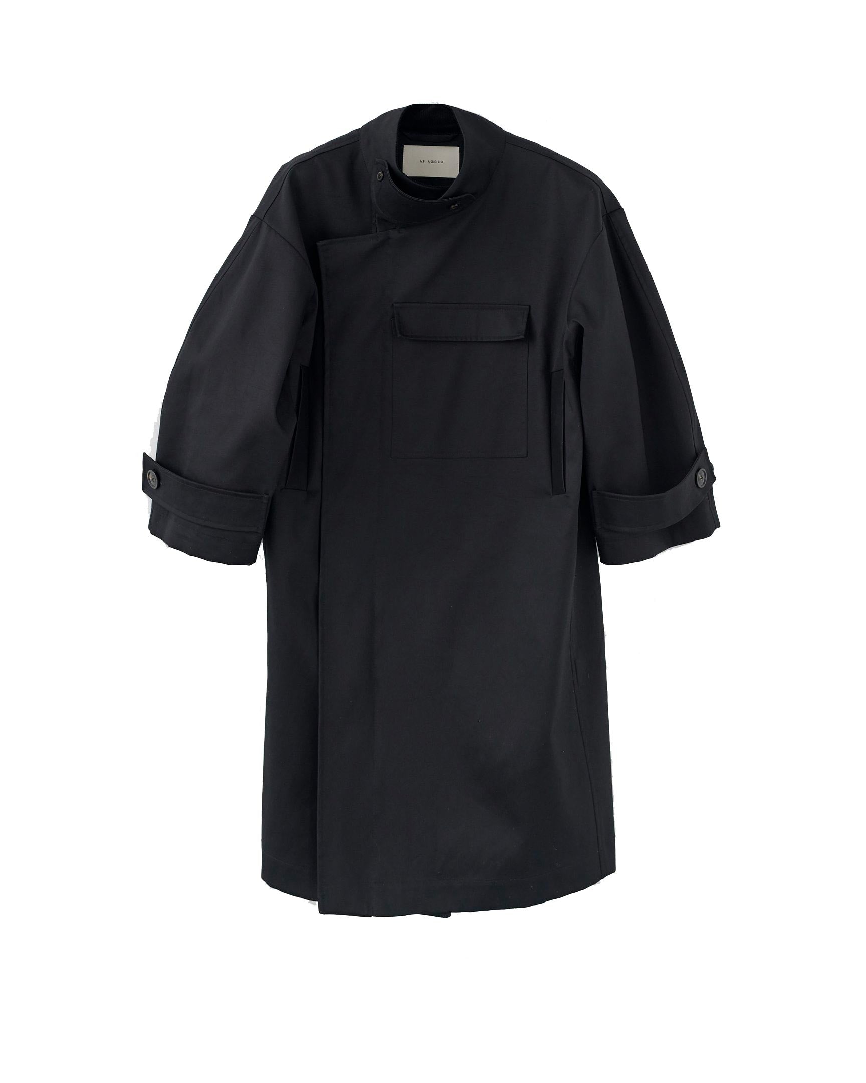 Water Resistant Coat - Black