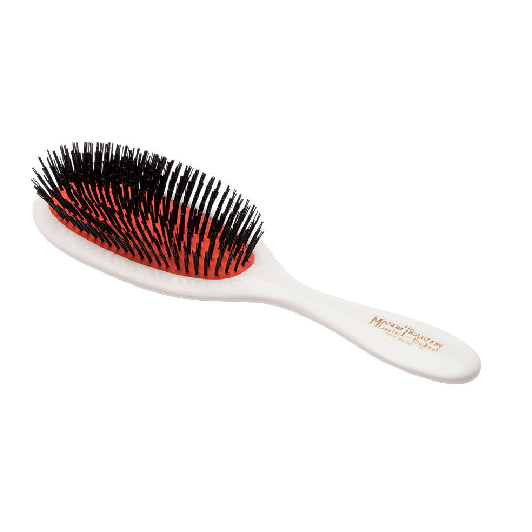 Handy Bristle Hairbrush - Ivory 