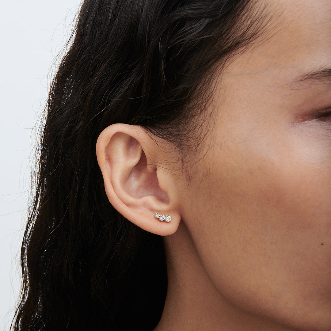 Croissant Trois Earring - Left