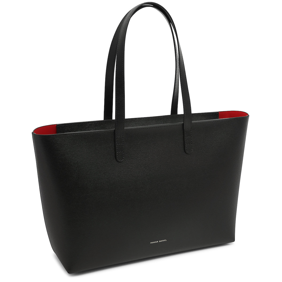 Small Zip Tote Bag - Black