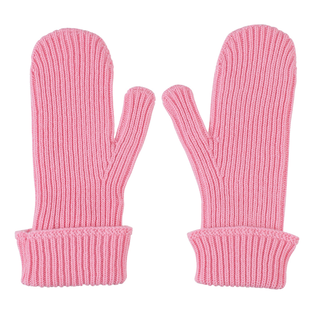 Fiorenza Cashmere Mittens - Light Pink