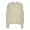 Toulouse V-Neck Knit - Tan