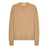 Toulouse V-Neck Knit - Tan