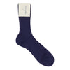 Ribbed Organic Cotton Strømper - Inchiostro
