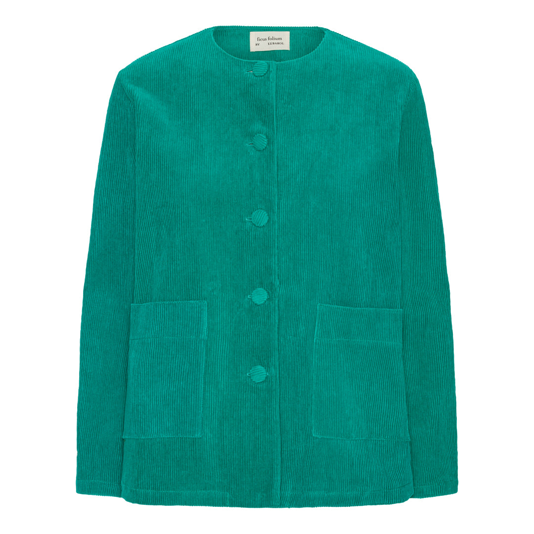 Oscar Jakke - Emerald Green Corduroy