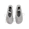 Glove Mary Jane Ballet Flat - Silver