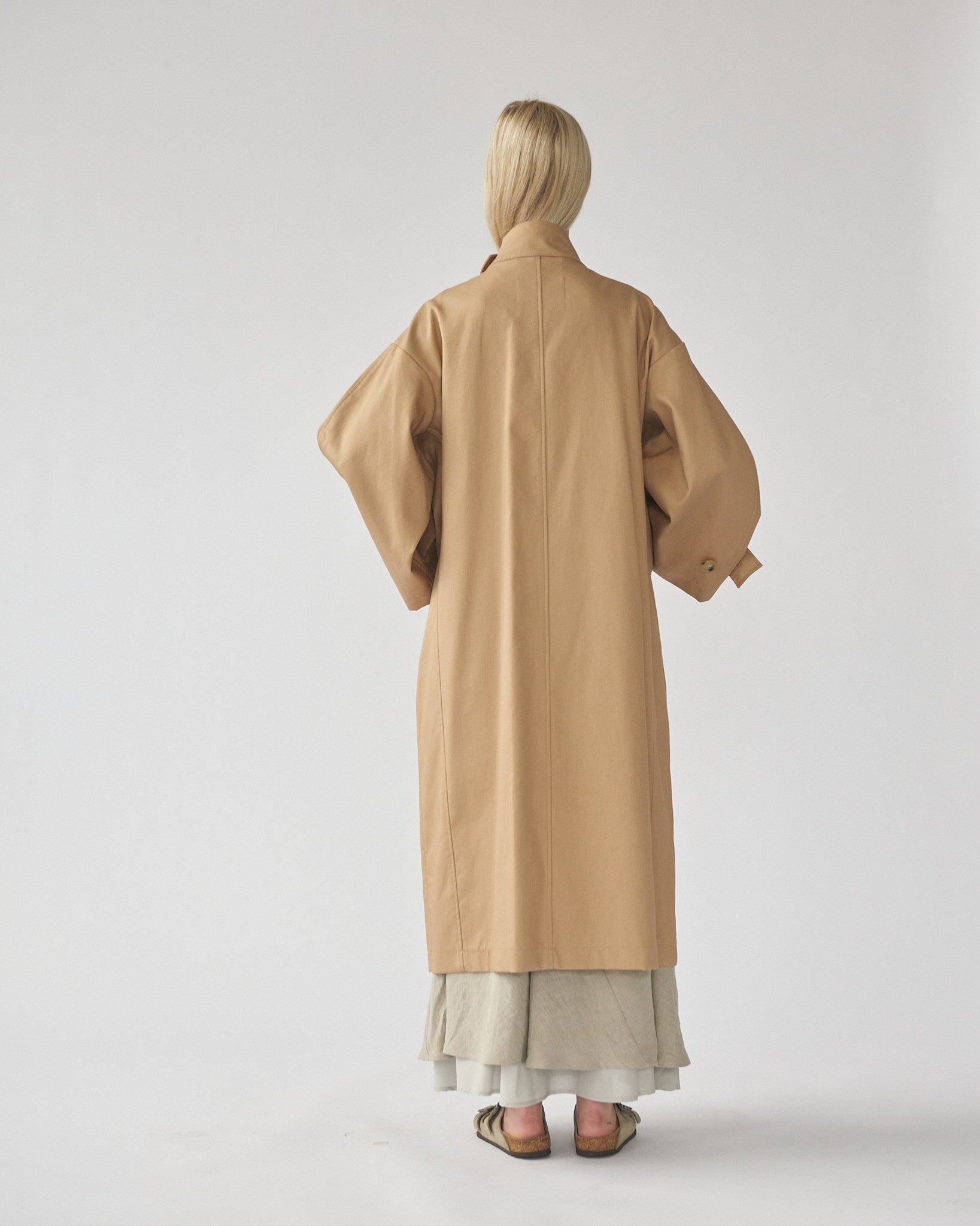 Water Resistant Trench Coat - Beige