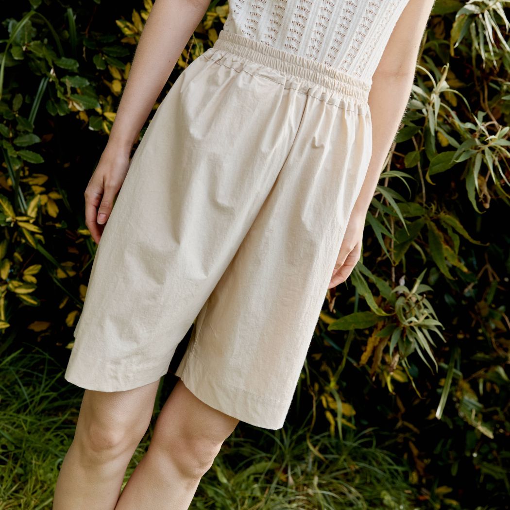 Japanese Typewriter Hilda Shorts - Oat