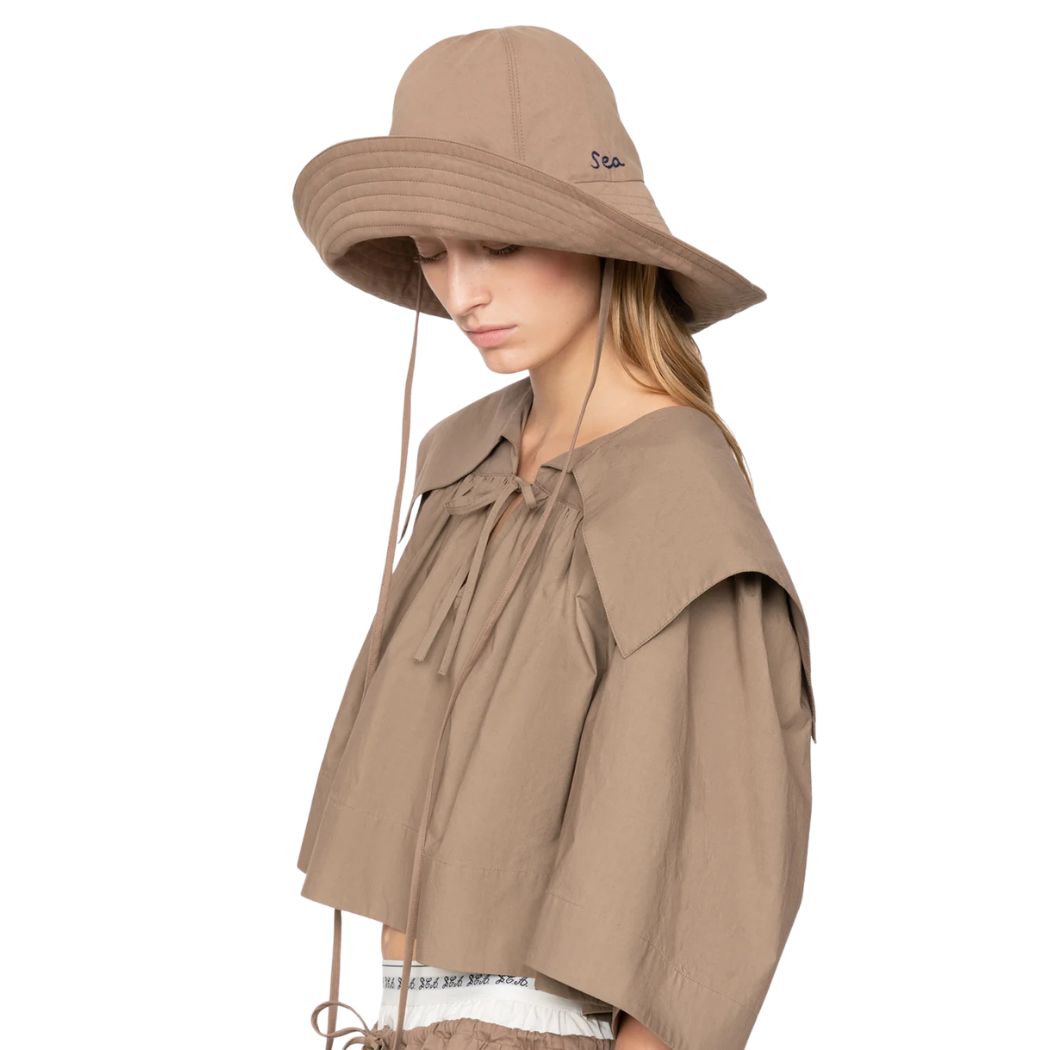 Lois Twill Hat - Taupe