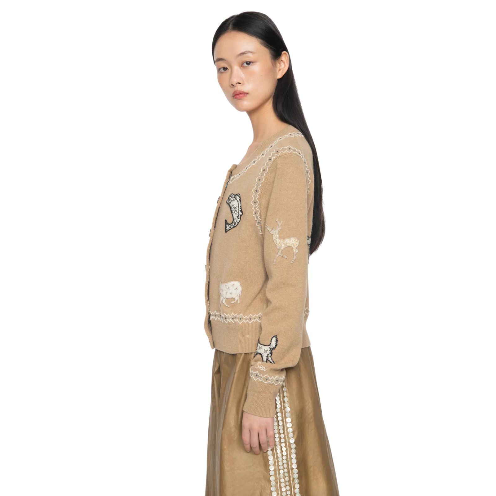 Winslow Craft Cardigan - Camel