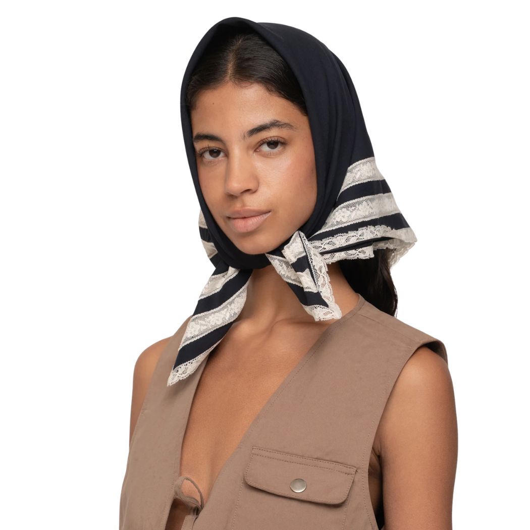 Ethel Tørklæde - Navy