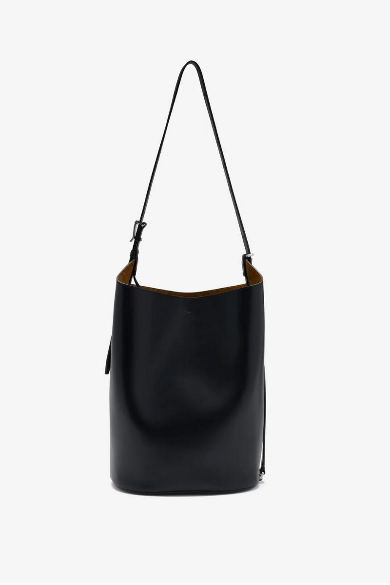 Brant Bucket Bag in Smooth Calf- Sort