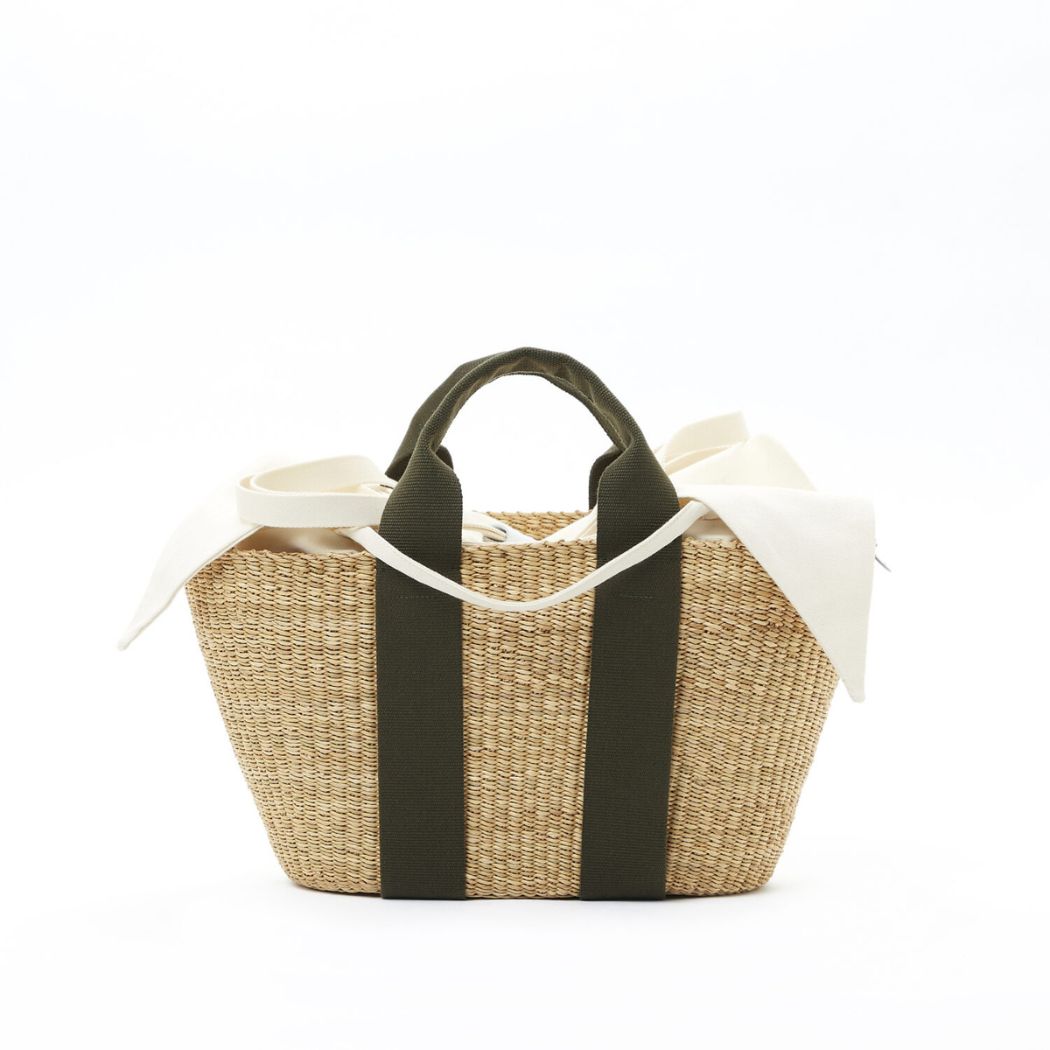 George - Natural x Kaki Handle