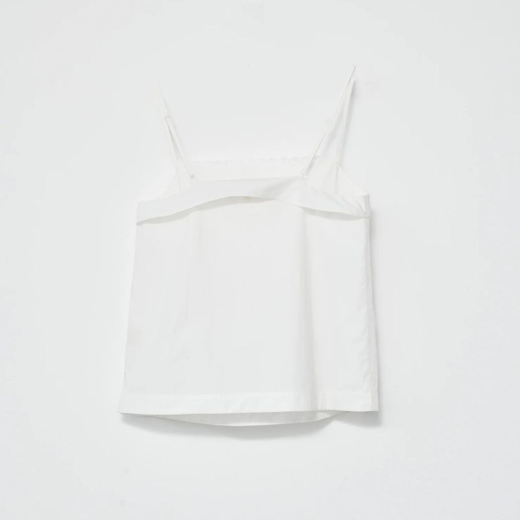 Light Poplin Camisole - Ecru