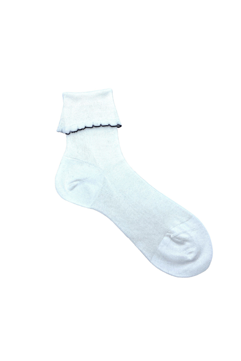 Organic Plane Socks- Off White