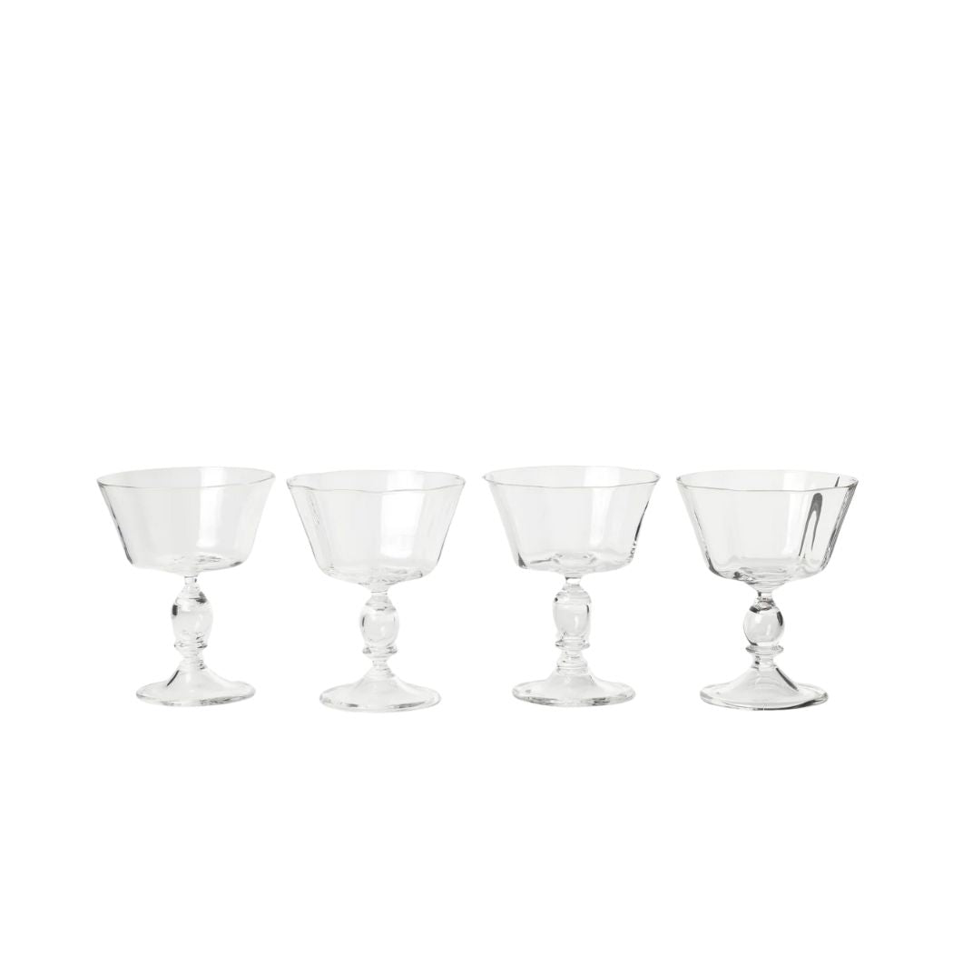 Alban Champagneglas - Klar Set of four