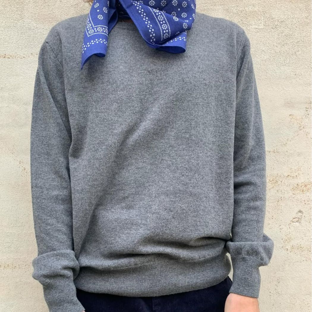 Billie Strik Unisex - Gråmeleret