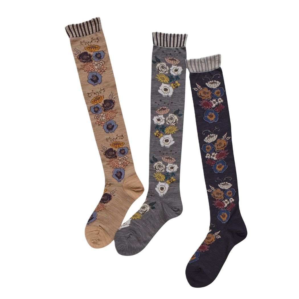 Cokrico High Strømper - Beige - Str. 36-39