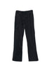Corduroy Box Trousers - Black