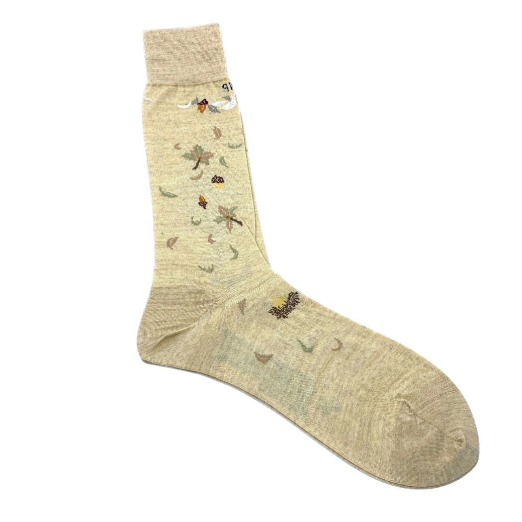 Wind & The Acorn Tree Strømper AM-806 - Beige Unisex (str. 40-43)