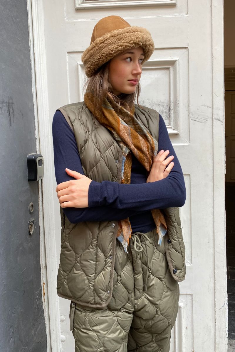 Military Crew Neck Dunvest - Dark Olive