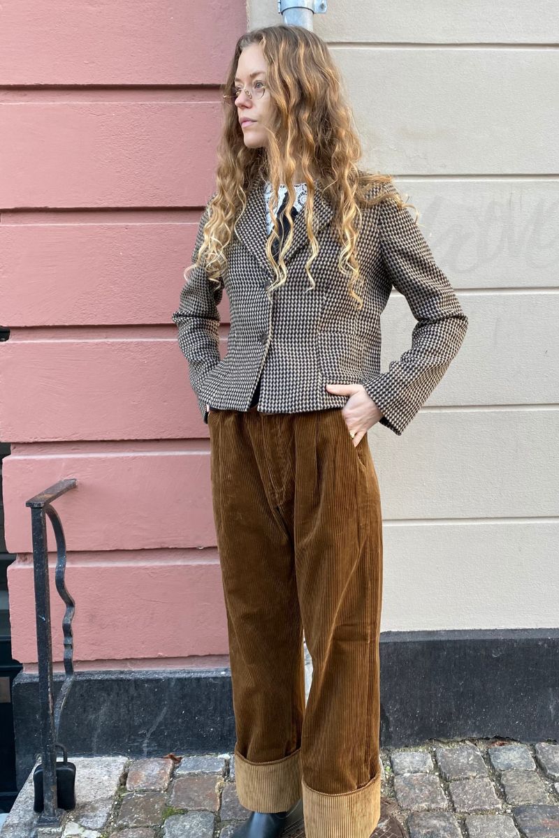 Little Jacket - Sort/beige
