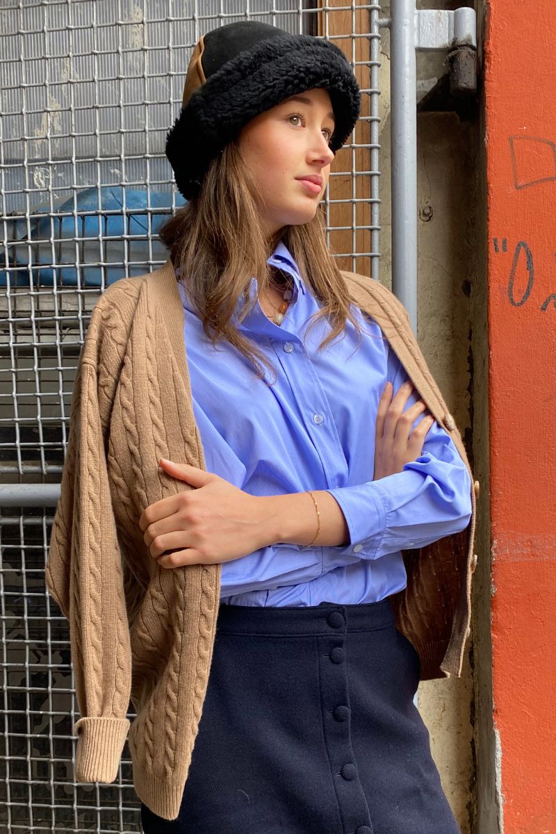 Kabel Cardigan - Camel