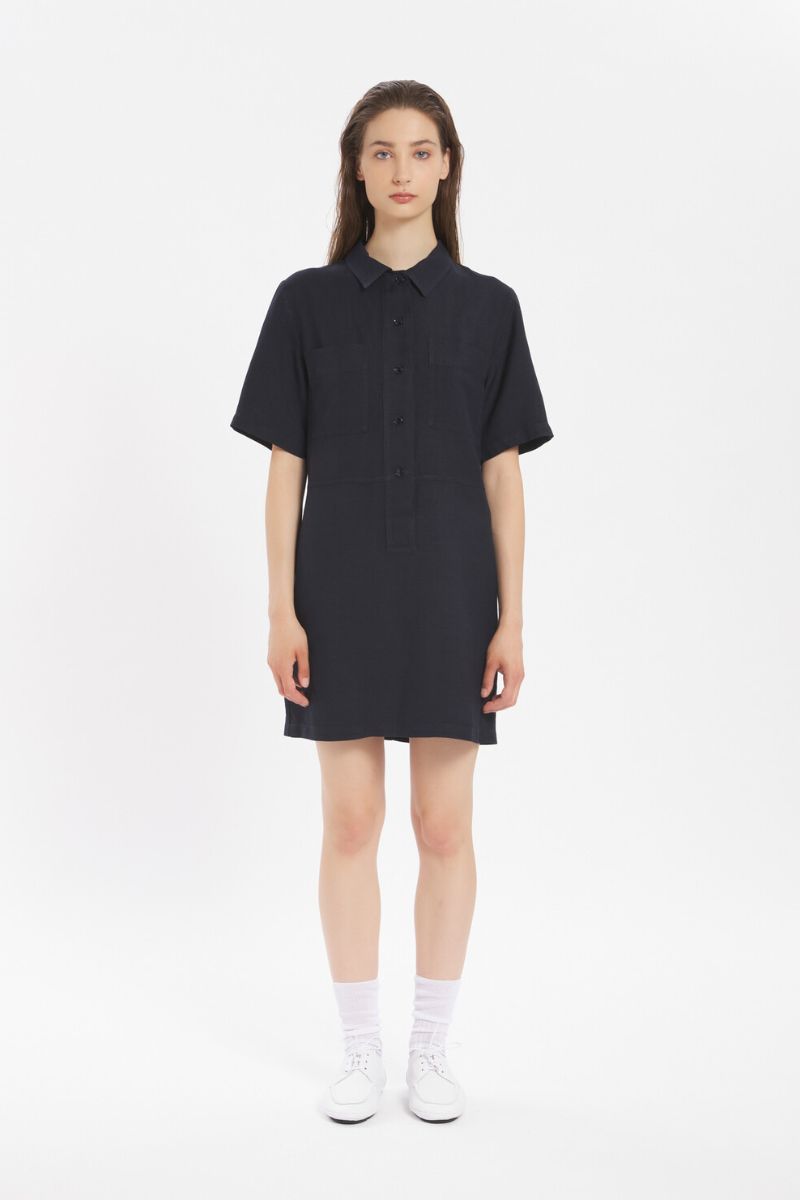 Ravel Brezza Dress - Navy