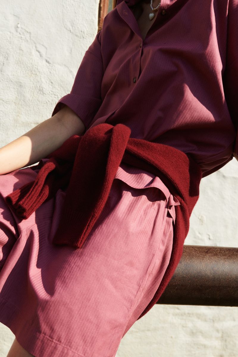 Biarritz Shorts - old faded rose/bordeaux