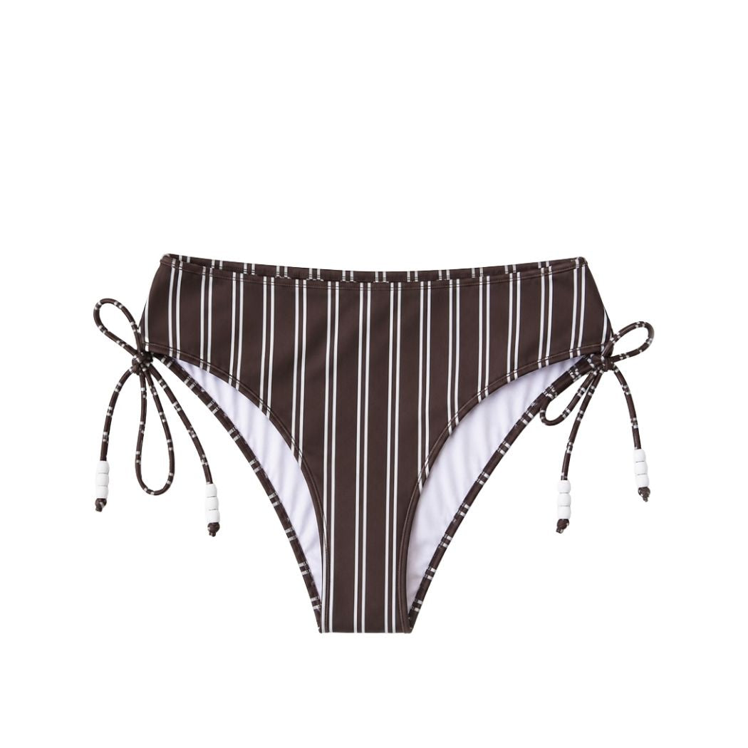Dolly Bikinitrusse - Brown Stripe