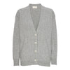 Kabel Cardigan - Grey Melange