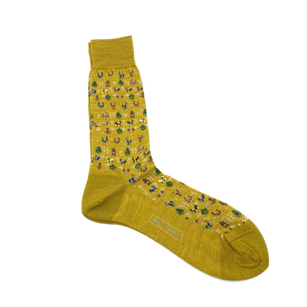 Forest Mate Strømper AM-737A - Mustard Unisex (40-43)