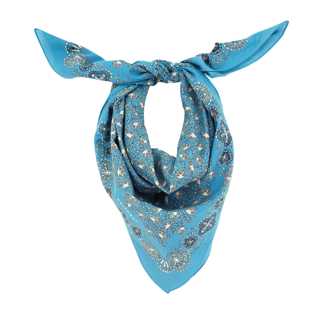 Cotton Foulard no.675 - Cloud