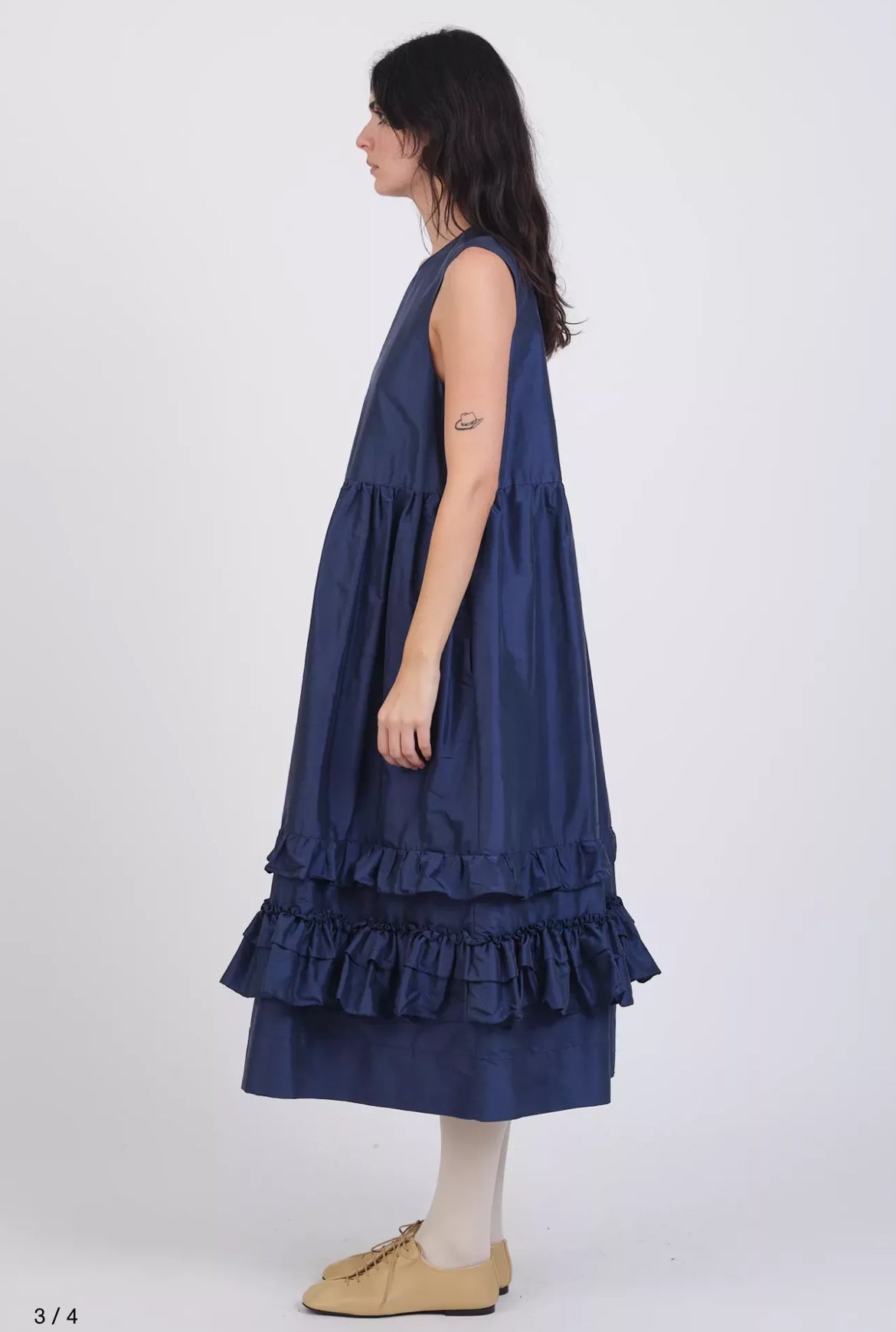 Smooth Silk Genevieve Dress - Wilhelm