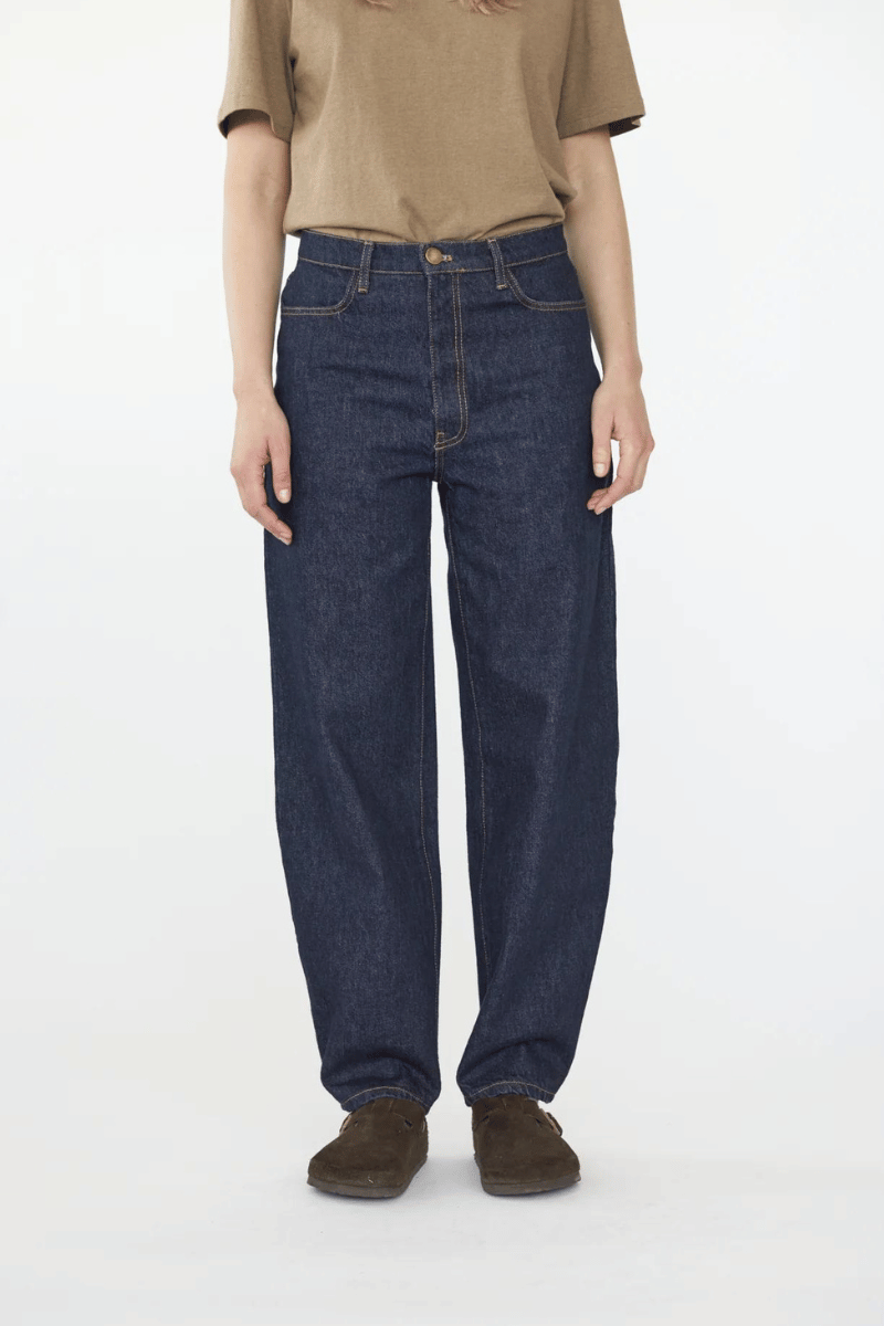 Hemp Barrel Leg Jeans