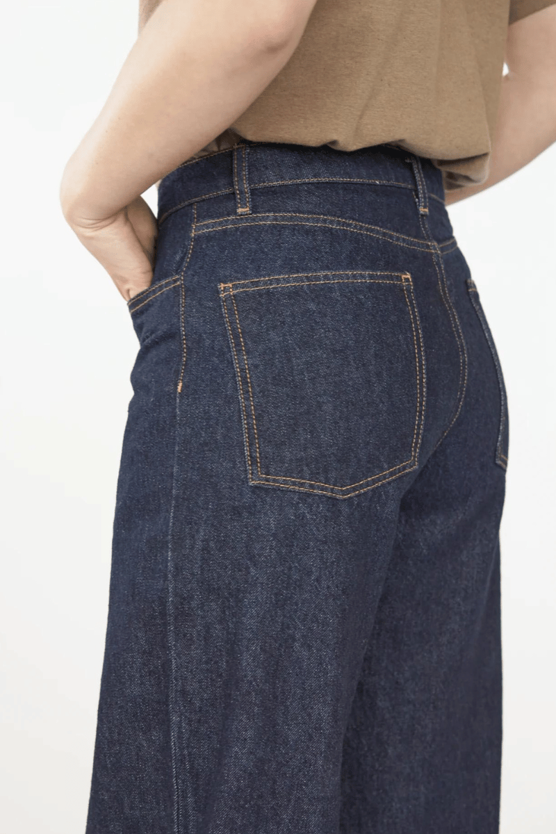 Hemp Barrel Leg Jeans