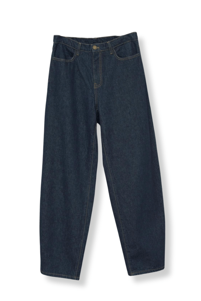 Hemp Barrel Leg Jeans