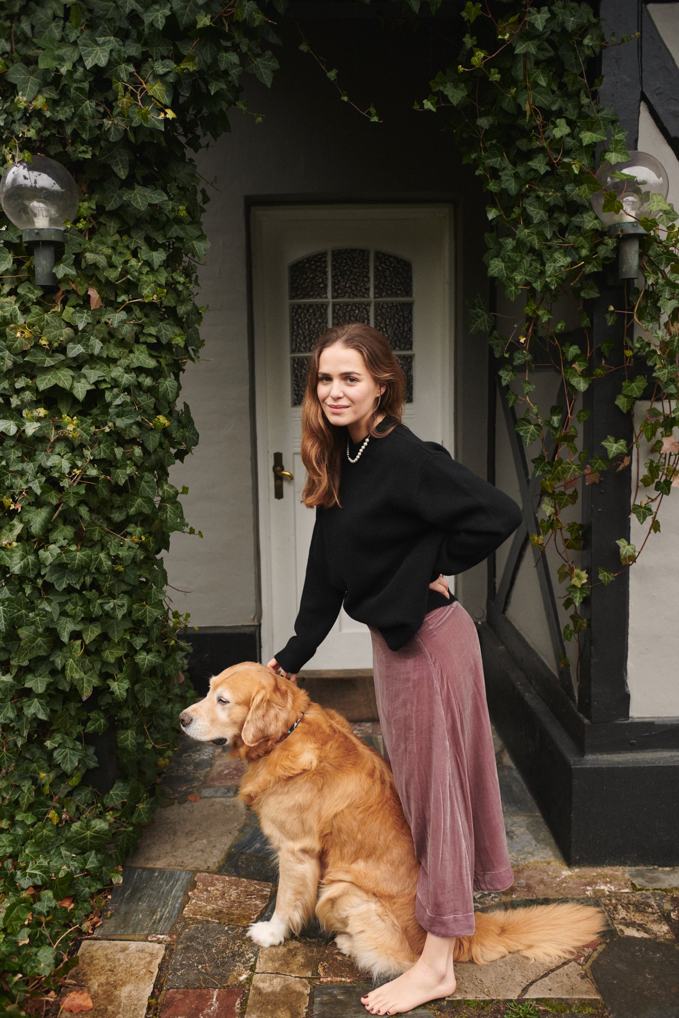 Wrap Skirt - Light Purple Silk Velor