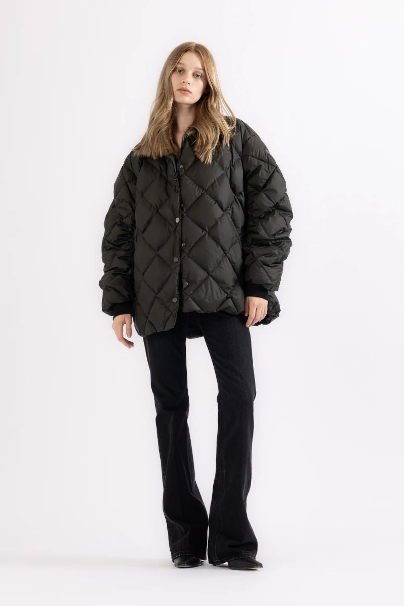 Down Jacket Fia  - Deep Green